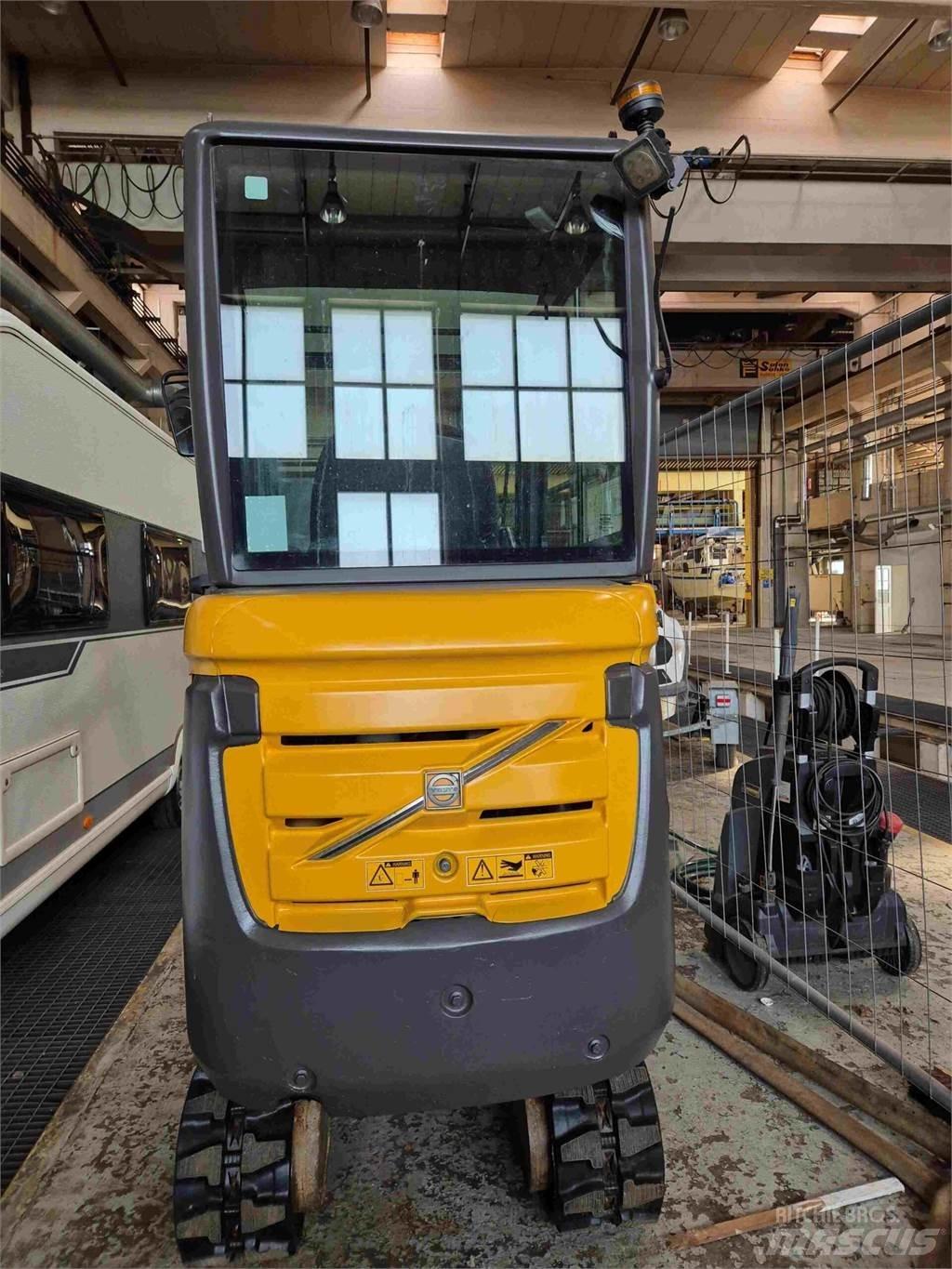 Volvo EC18C Mini kotrók < 7t