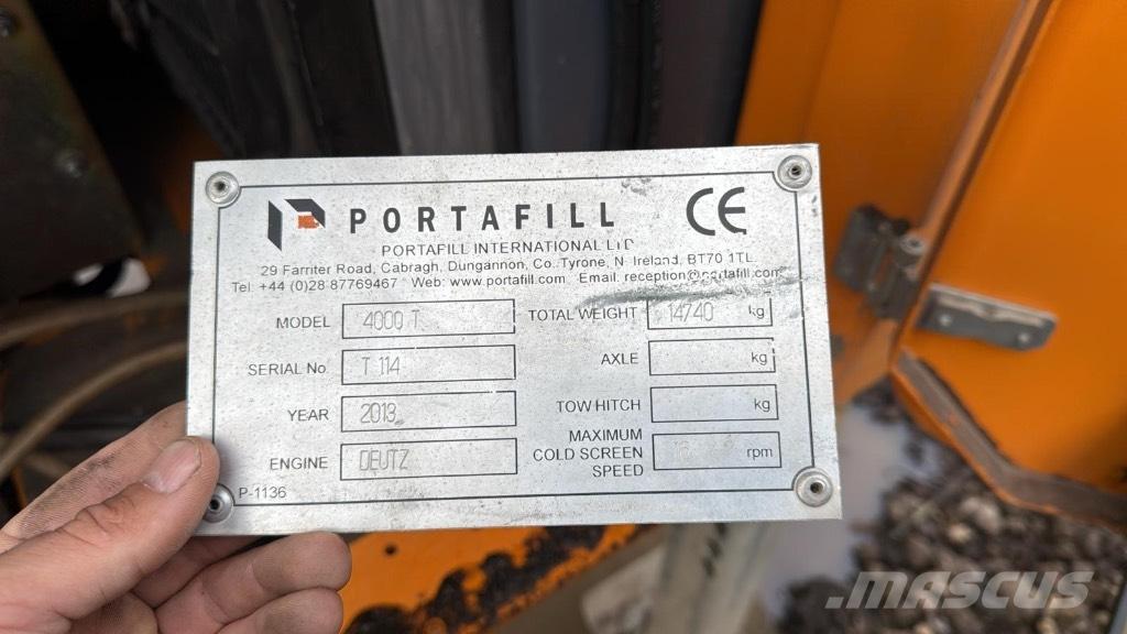 Portafill 4000t Mobil szűrők