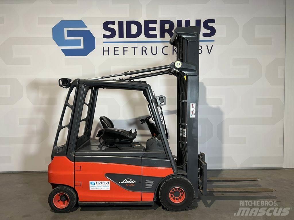 Linde E30L-01 Elektromos targoncák