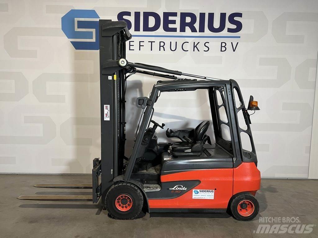 Linde E30L-01 Elektromos targoncák