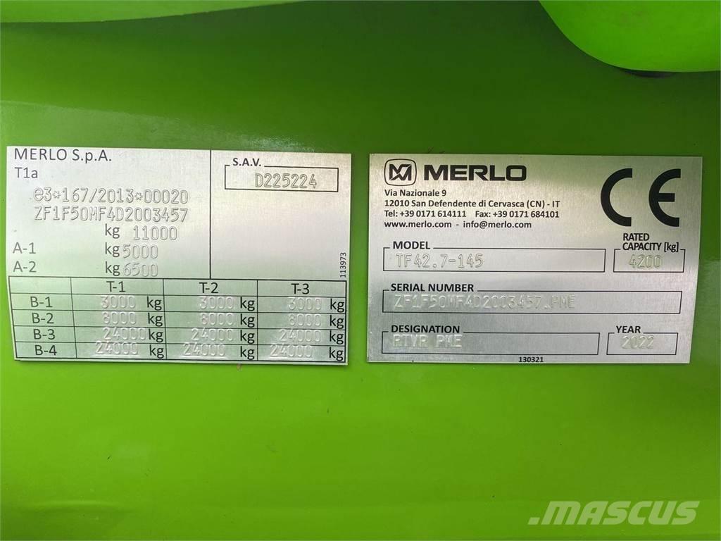 Merlo TF42.7 Teleszkópos mezőgazdasági rakodók