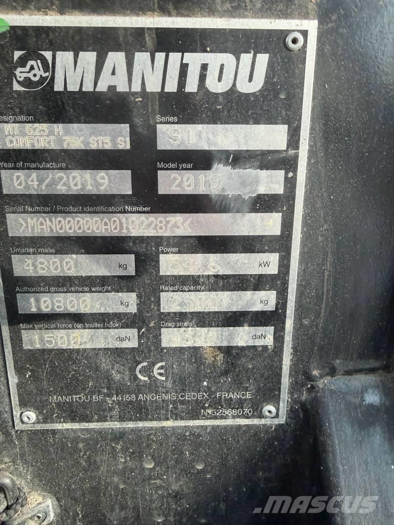 Manitou MT 625 H Teleszkópos rakodók