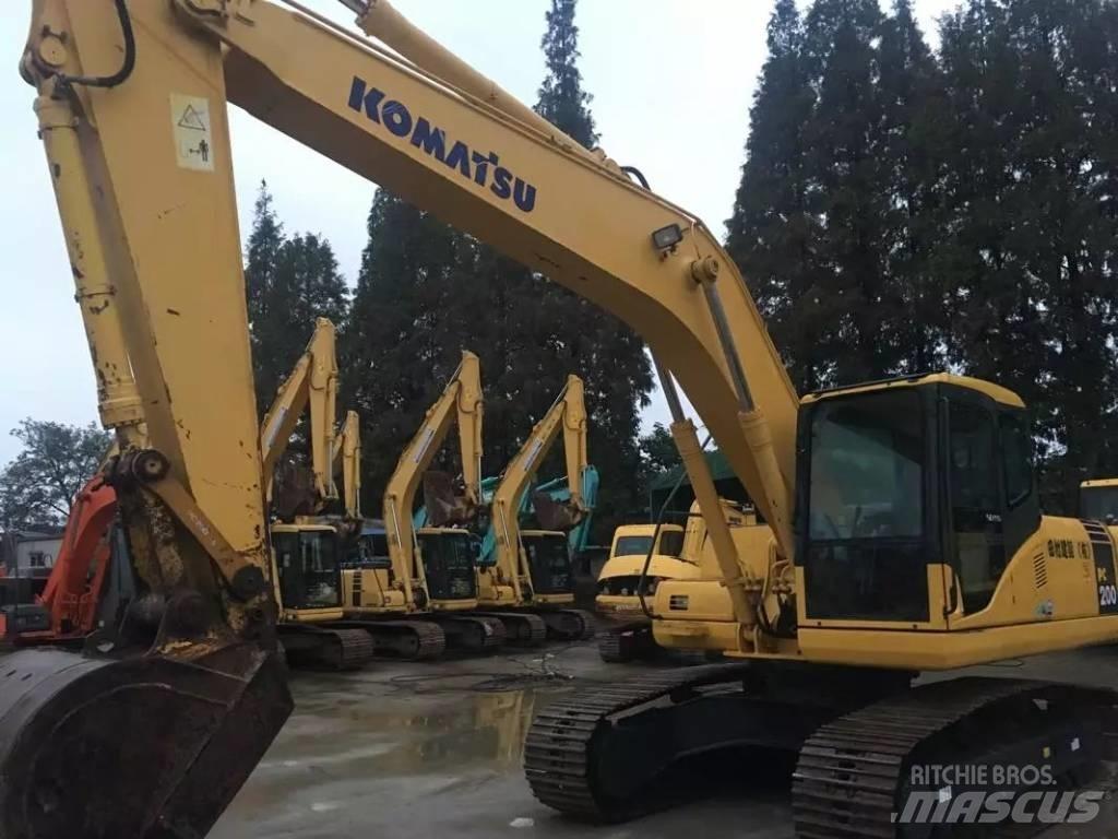 Komatsu pc200-7 Lánctalpas kotrók
