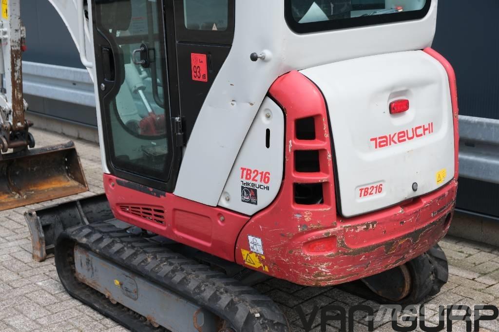 Takeuchi TB216 | 2018 Mini kotrók < 7t