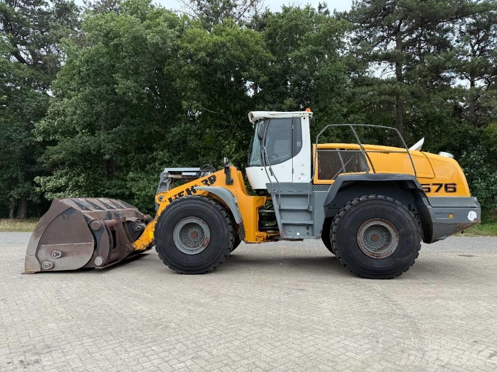 Liebherr L 576 Gumikerekes homlokrakodók