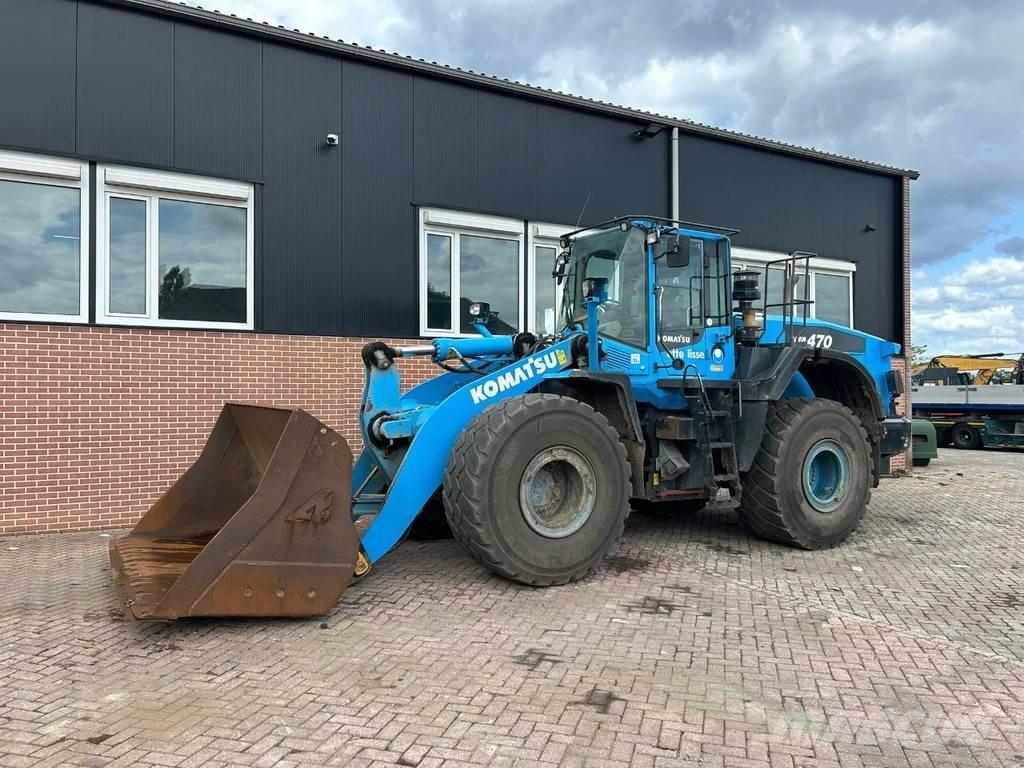 Komatsu WA470-7 Gumikerekes homlokrakodók