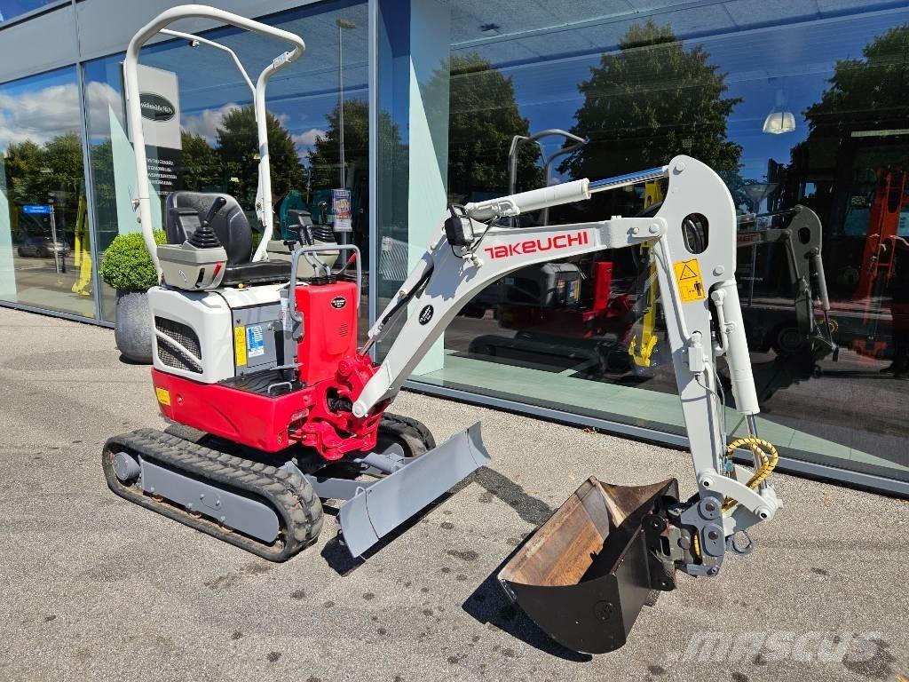 Takeuchi TB 210 Mini kotrók < 7t