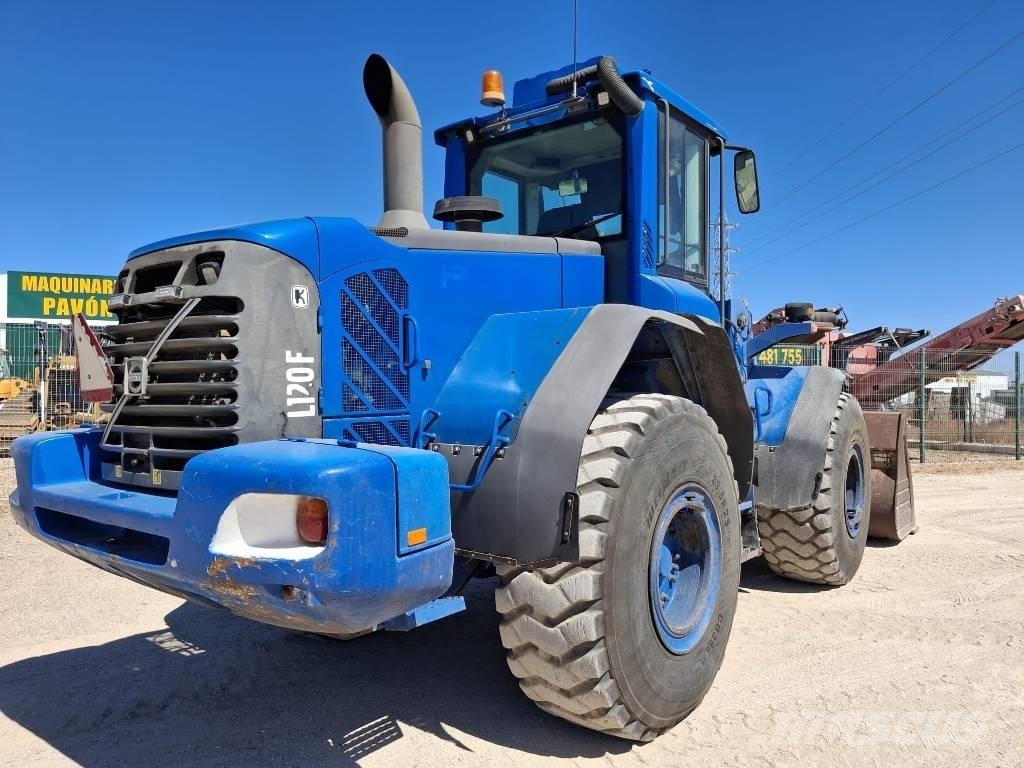 Volvo L 120 F Gumikerekes homlokrakodók
