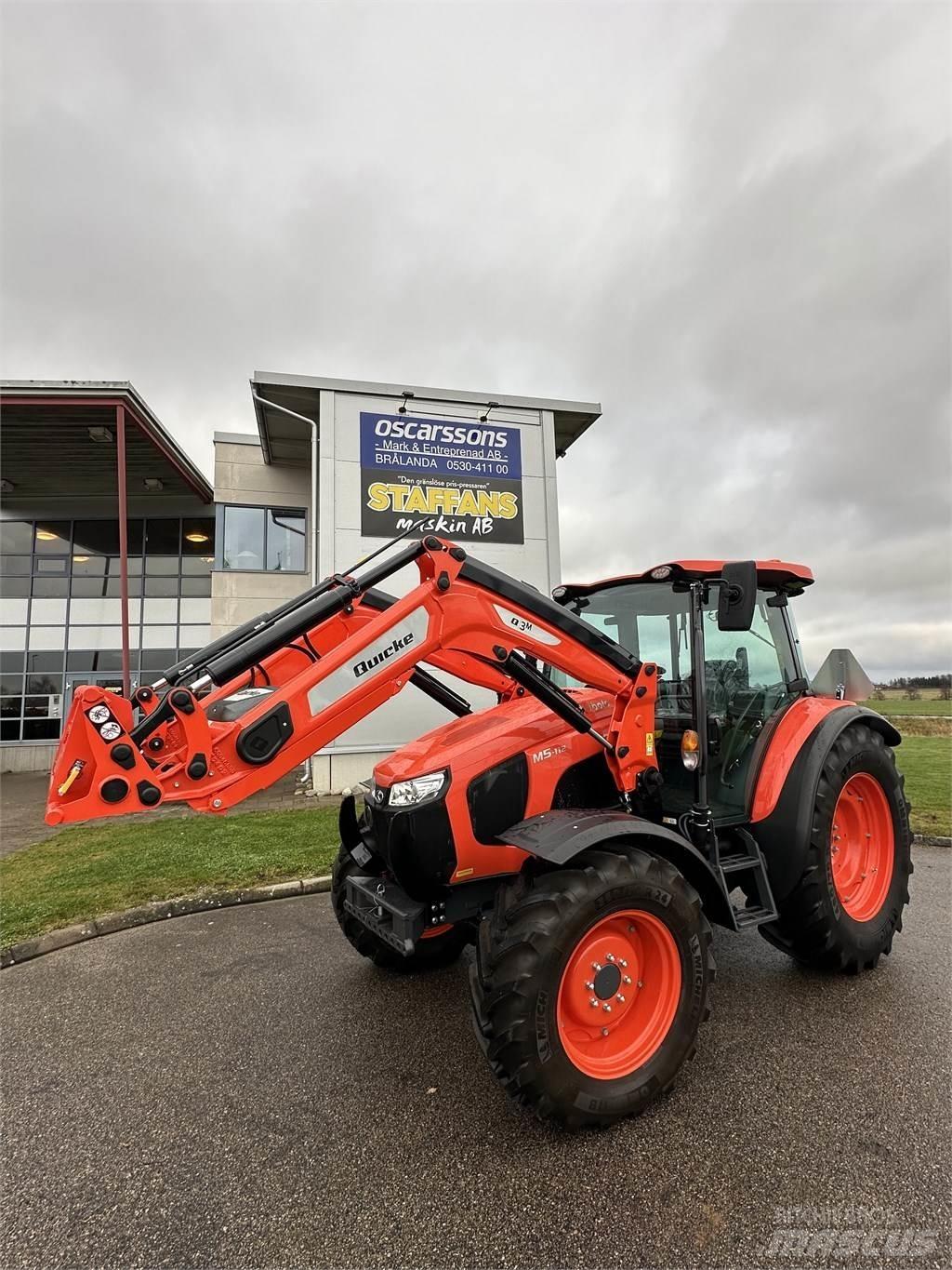 Kubota M5112 Traktorok