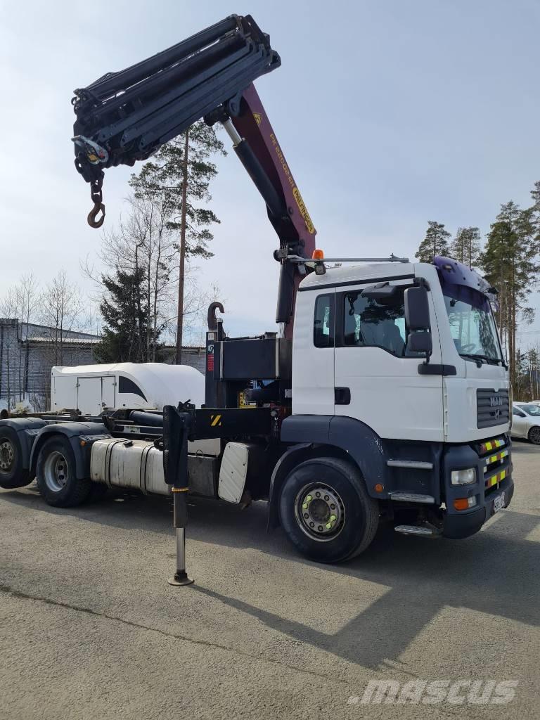 MAN TGA 26.480 Horgos rakodó teherautók