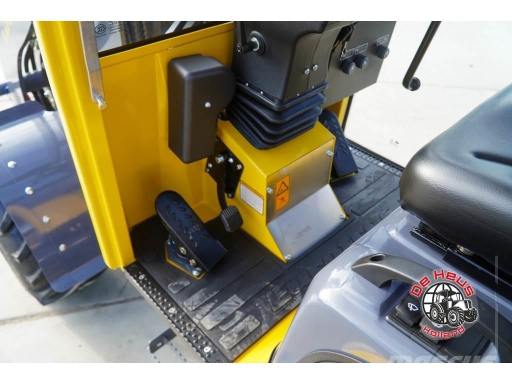 Eurotrac W11 Gumikerekes homlokrakodók