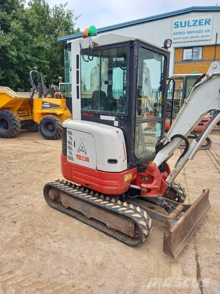Takeuchi TB 23 R Mini kotrók < 7t