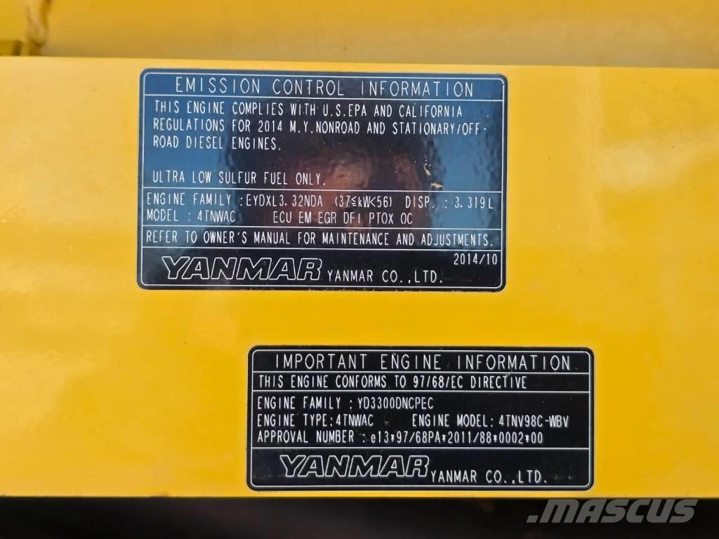 Yanmar Vio 80-1 Közepes (midi) kotrók 7 t - 12 t