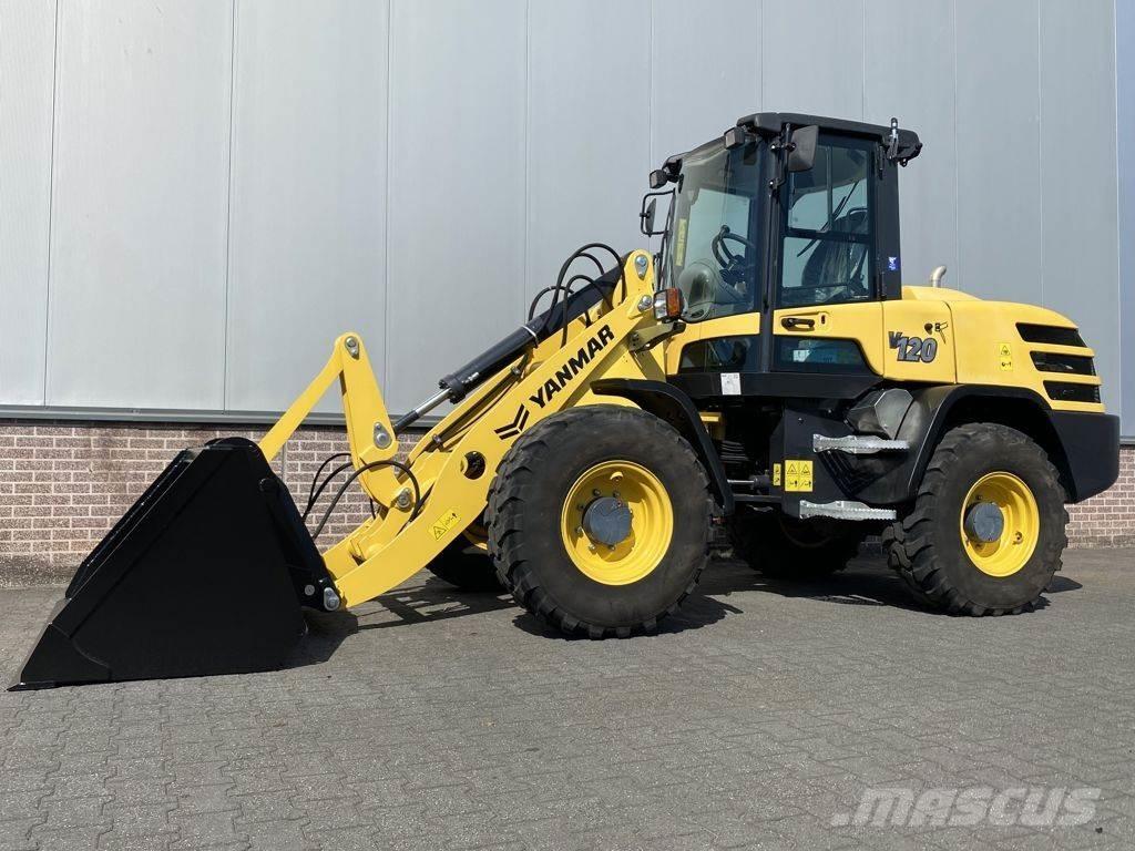 Yanmar V120 Gumikerekes homlokrakodók