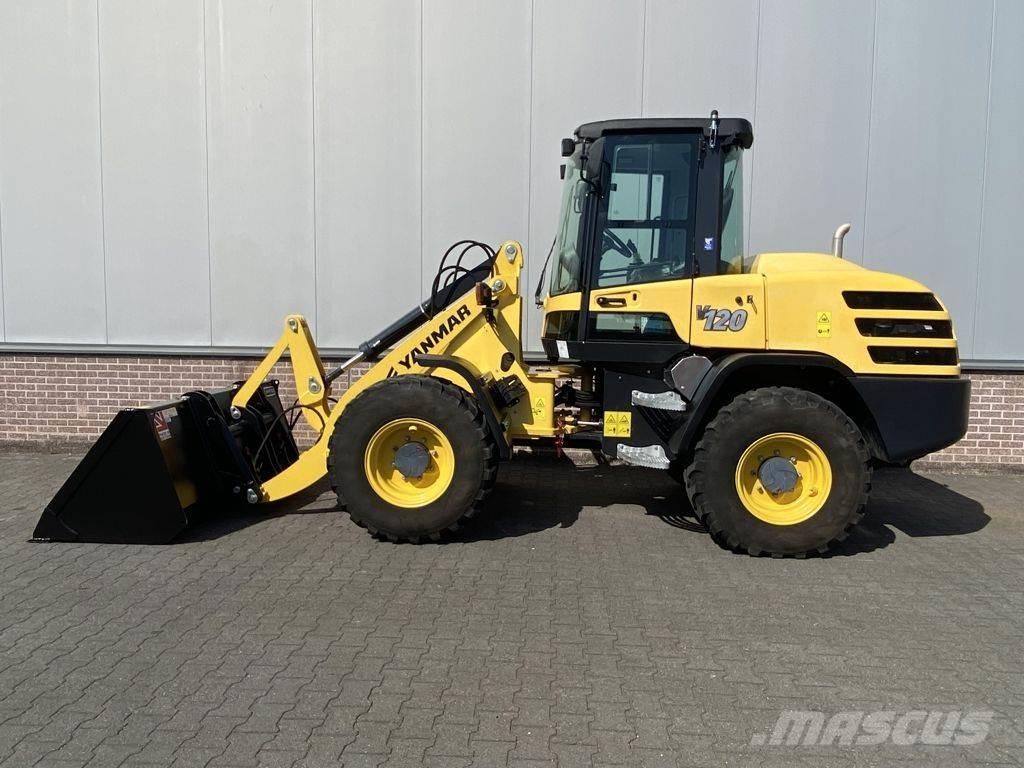 Yanmar V120 Gumikerekes homlokrakodók