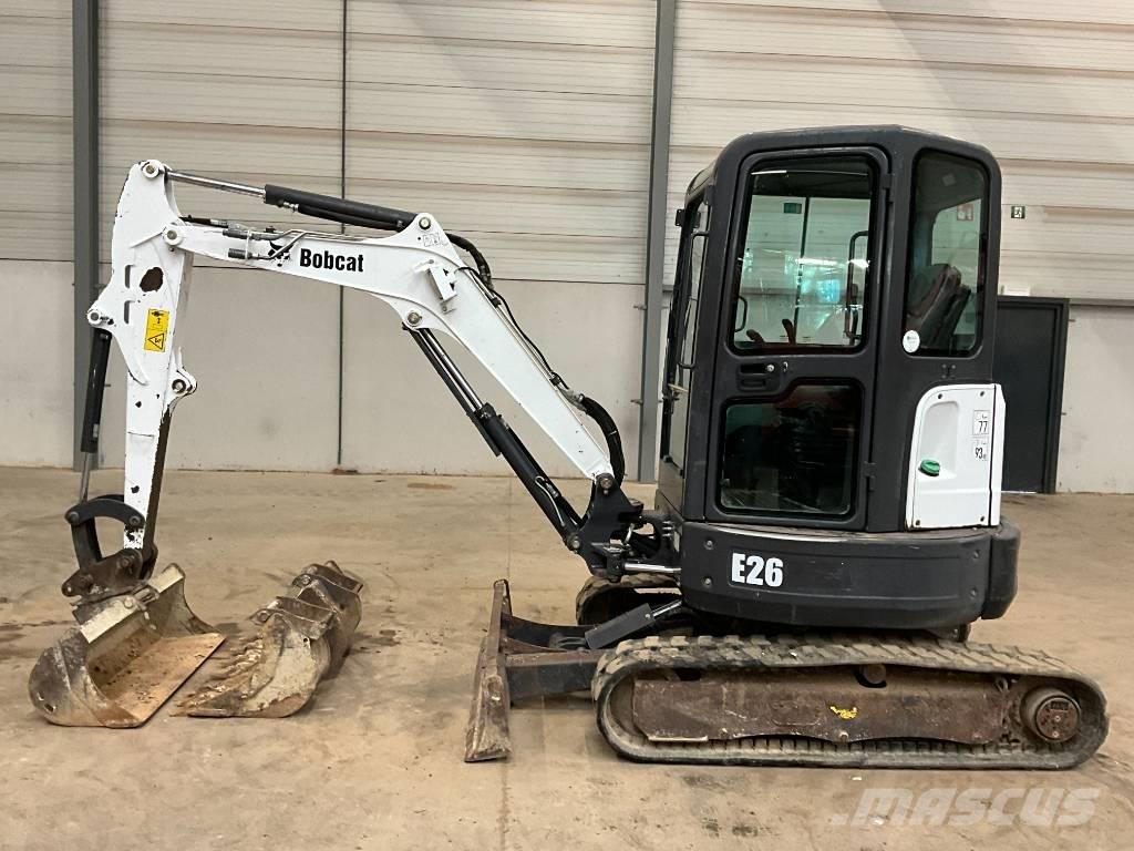 Bobcat E 26 EM Mini kotrók < 7t