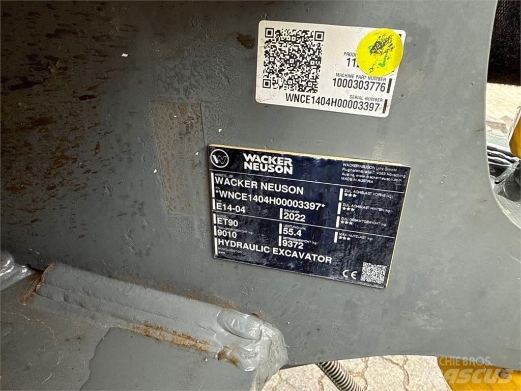 Wacker Neuson ET90 Lánctalpas kotrók