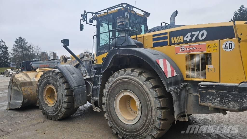 Komatsu WA 470-8 Gumikerekes homlokrakodók