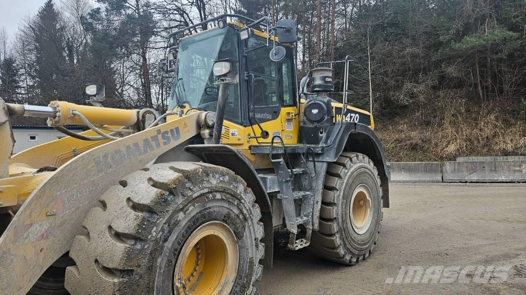 Komatsu WA 470-8 Gumikerekes homlokrakodók