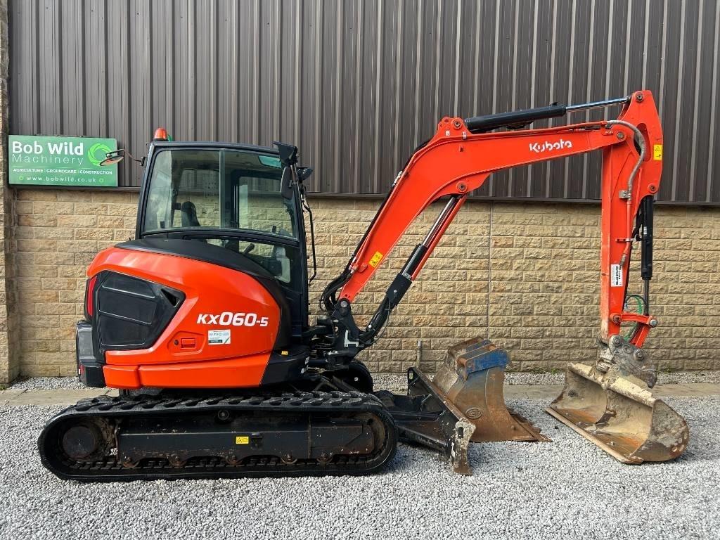 Kubota KX060-4 Mini kotrók < 7t