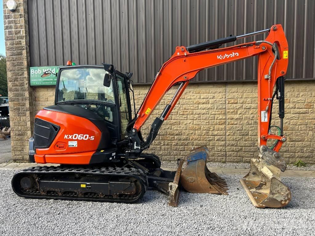 Kubota KX060-4 Mini kotrók < 7t