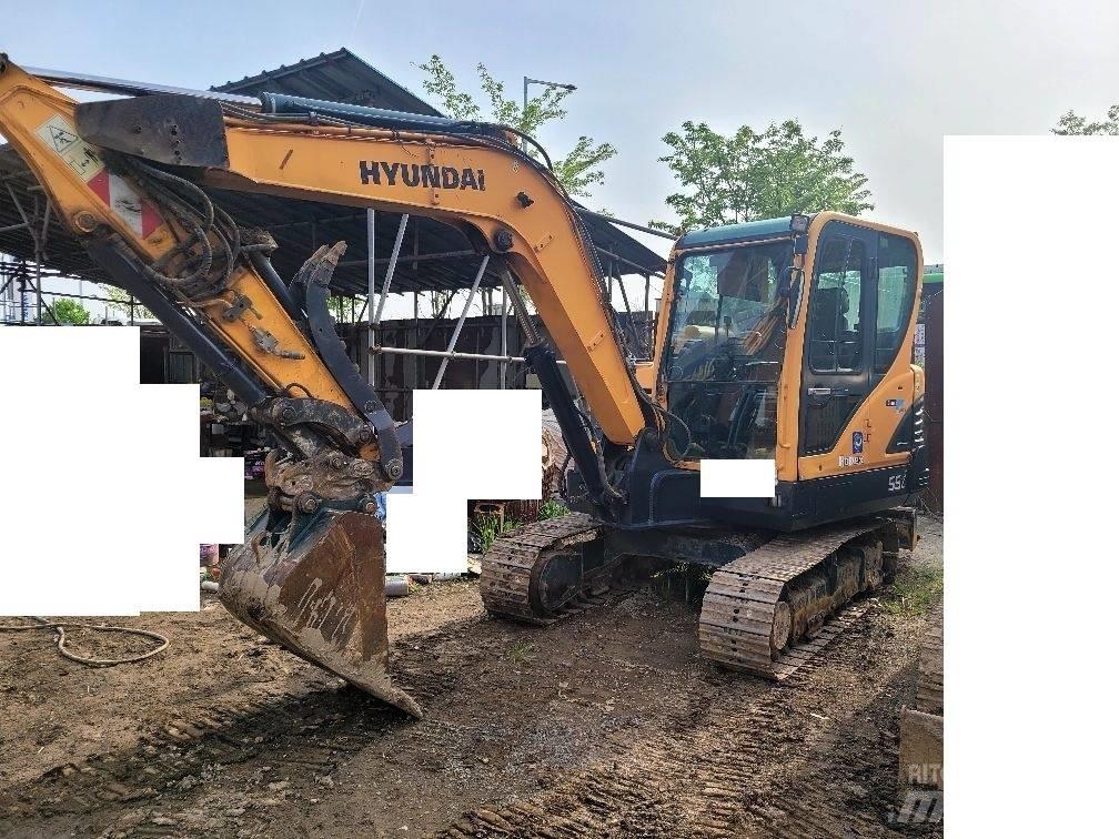 Hyundai Robex 55 Mini kotrók < 7t