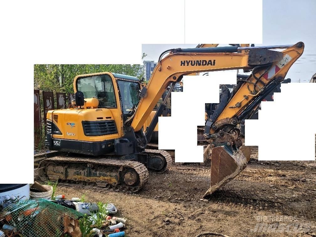 Hyundai Robex 55 Mini kotrók < 7t