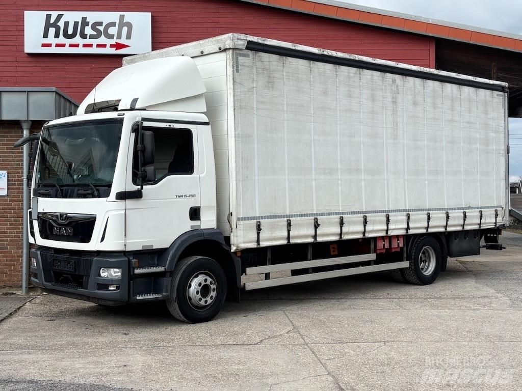 MAN TGM 15.250 Elhúzható ponyvás