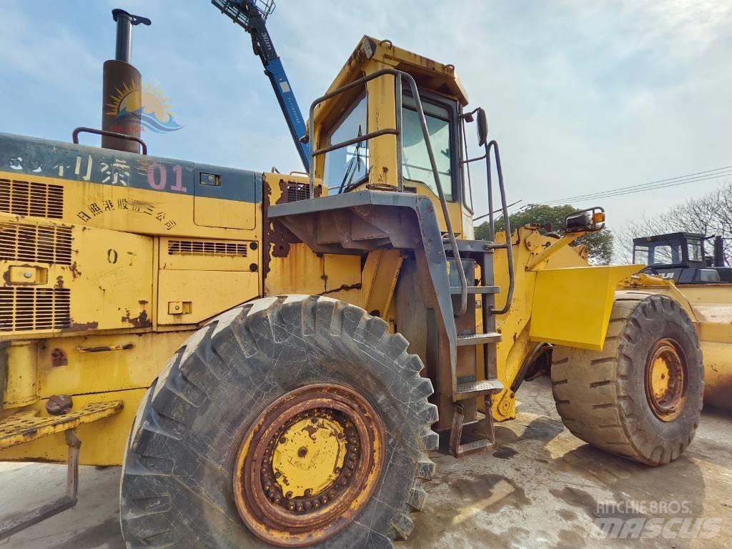 Komatsu WA 500 Gumikerekes homlokrakodók