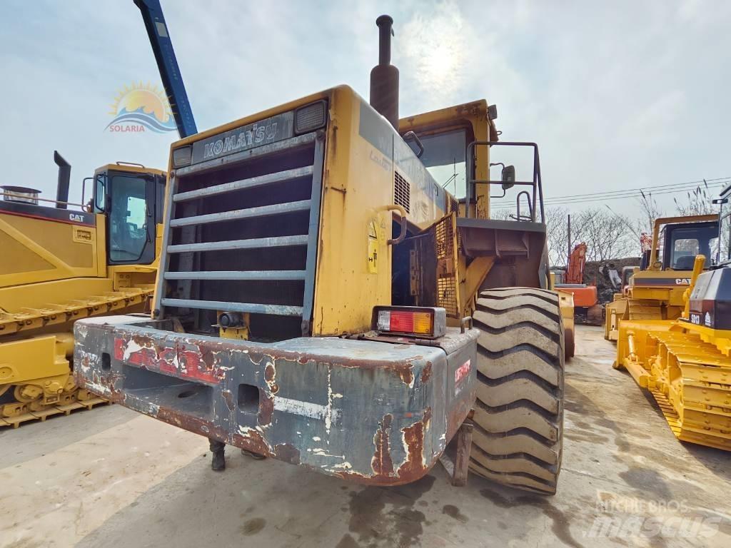Komatsu WA 500 Gumikerekes homlokrakodók
