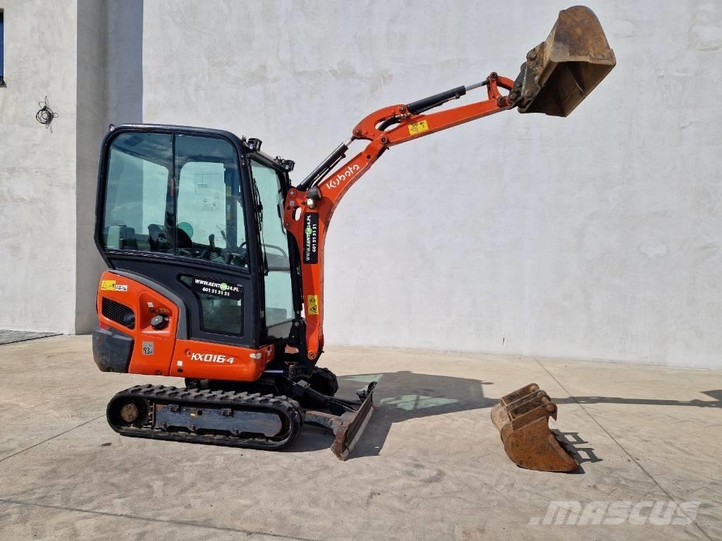 Kubota KX 016-4  P334 Mini kotrók < 7t