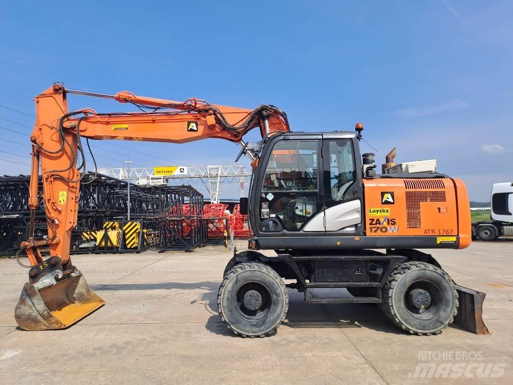 Hitachi ZX170W-5B Gumikerekes kotrók