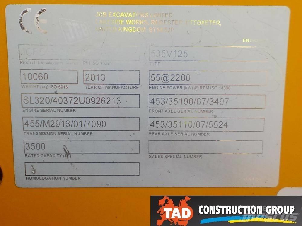 JCB 535-125 Teleszkópos rakodók