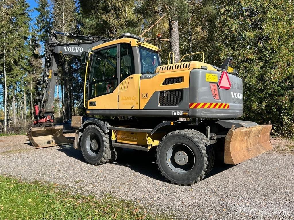 Volvo EW 160 D Gumikerekes kotrók