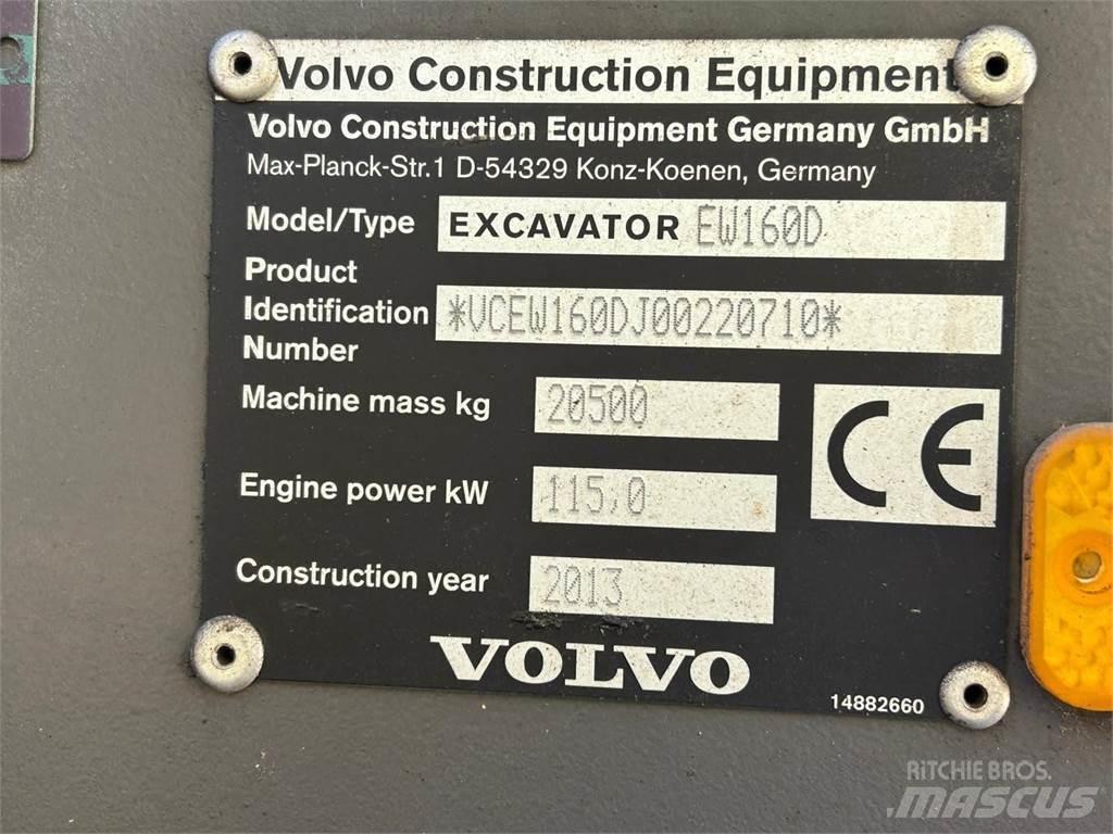 Volvo EW 160 D Gumikerekes kotrók