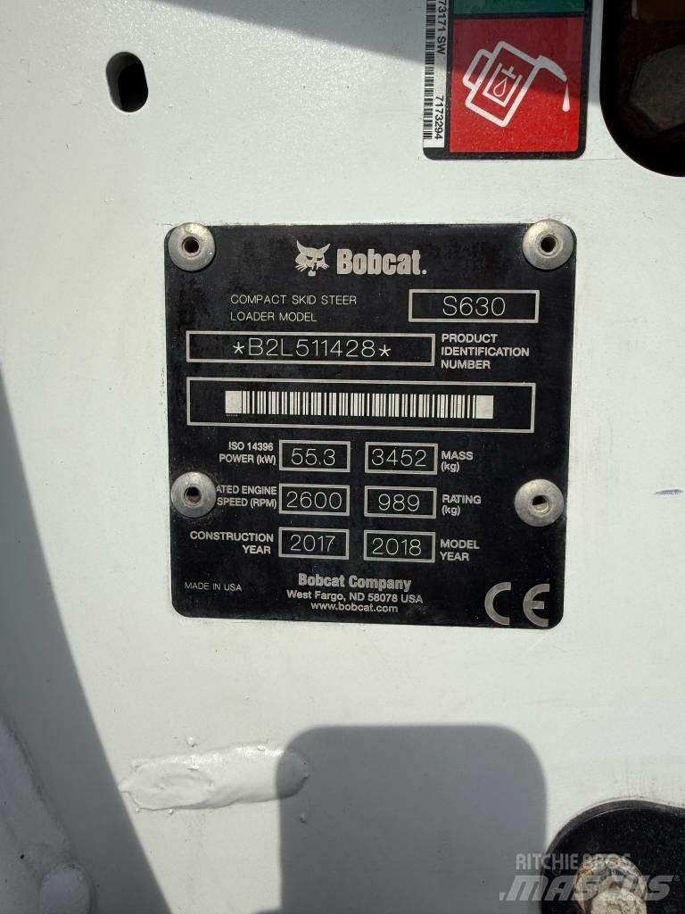 Bobcat S 630 Kompaktrakodók