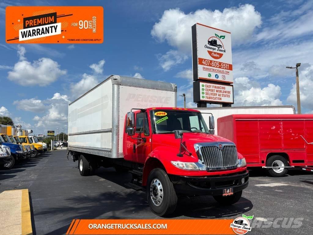 International 4300 Dobozos teherautók