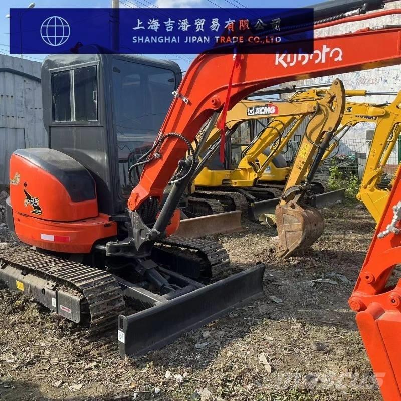 Kubota U 35 Lánctalpas kotrók