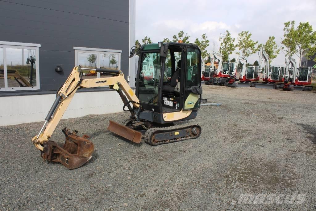 Yanmar SV 18 Mini kotrók < 7t