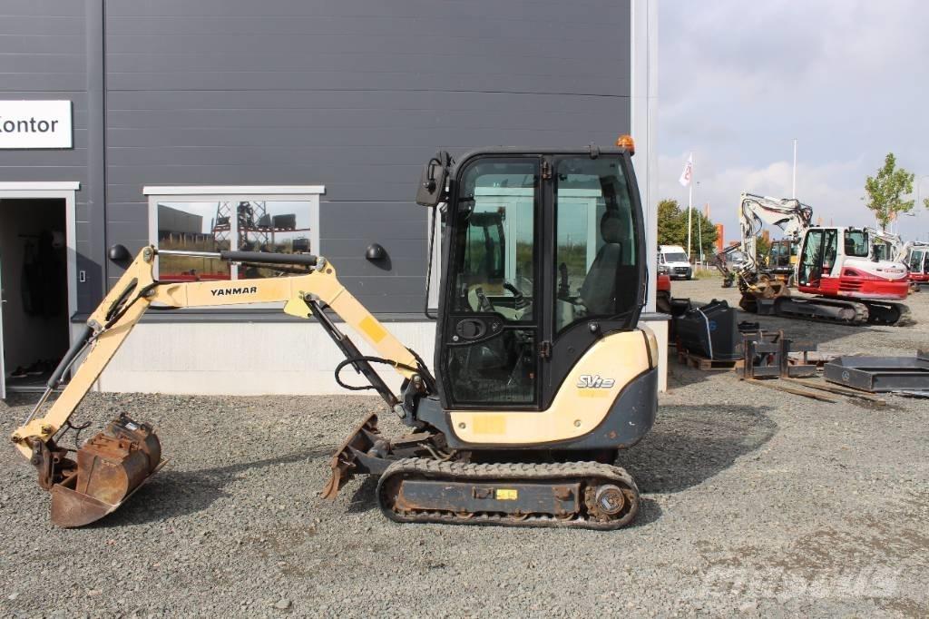 Yanmar SV 18 Mini kotrók < 7t