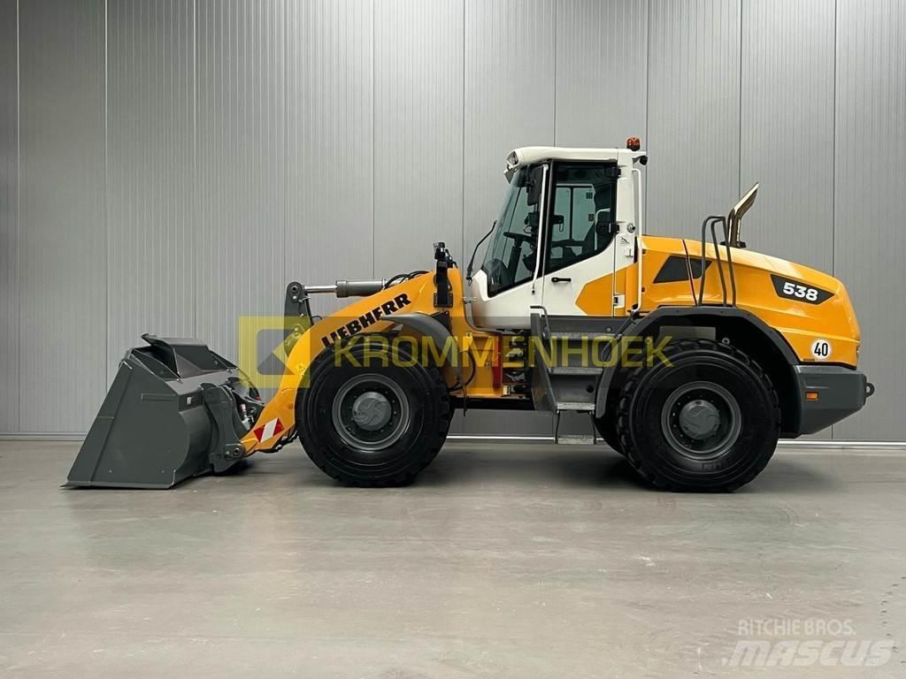 Liebherr L 538 Gumikerekes homlokrakodók