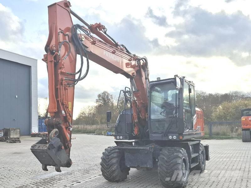 Hitachi ZX 150 W-7 Gumikerekes kotrók
