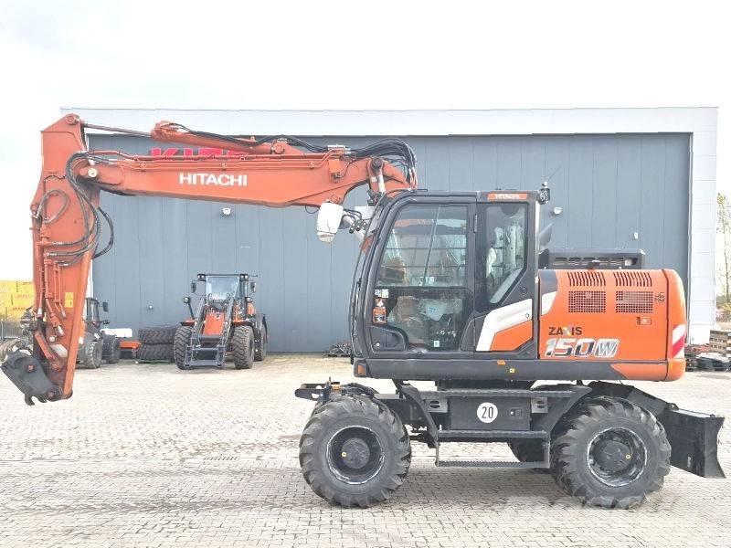 Hitachi ZX 150 W-7 Gumikerekes kotrók