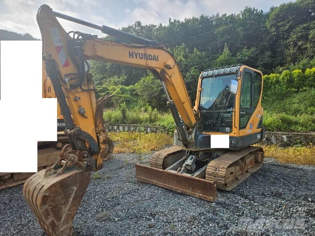 Hyundai Robex 55 Mini kotrók < 7t
