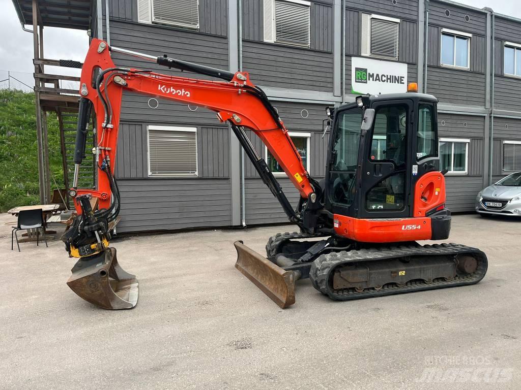 Kubota U 55-4 Mini kotrók < 7t