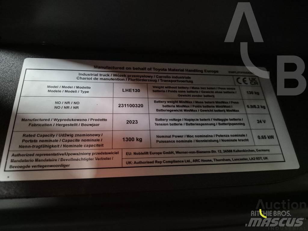 Toyota LHE130 Komissiózó közepes emelésű targonca