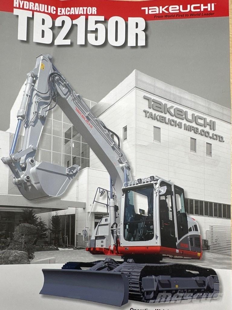 Takeuchi TB 2150 R Lánctalpas kotrók