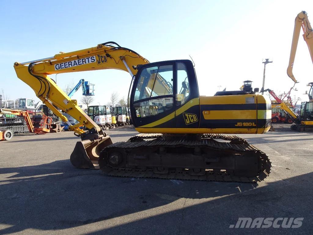 JCB JS180 Lánctalpas kotrók