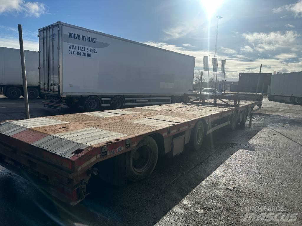 HRD Jumbotrailer Platós / Ponyvás félpótkocsik