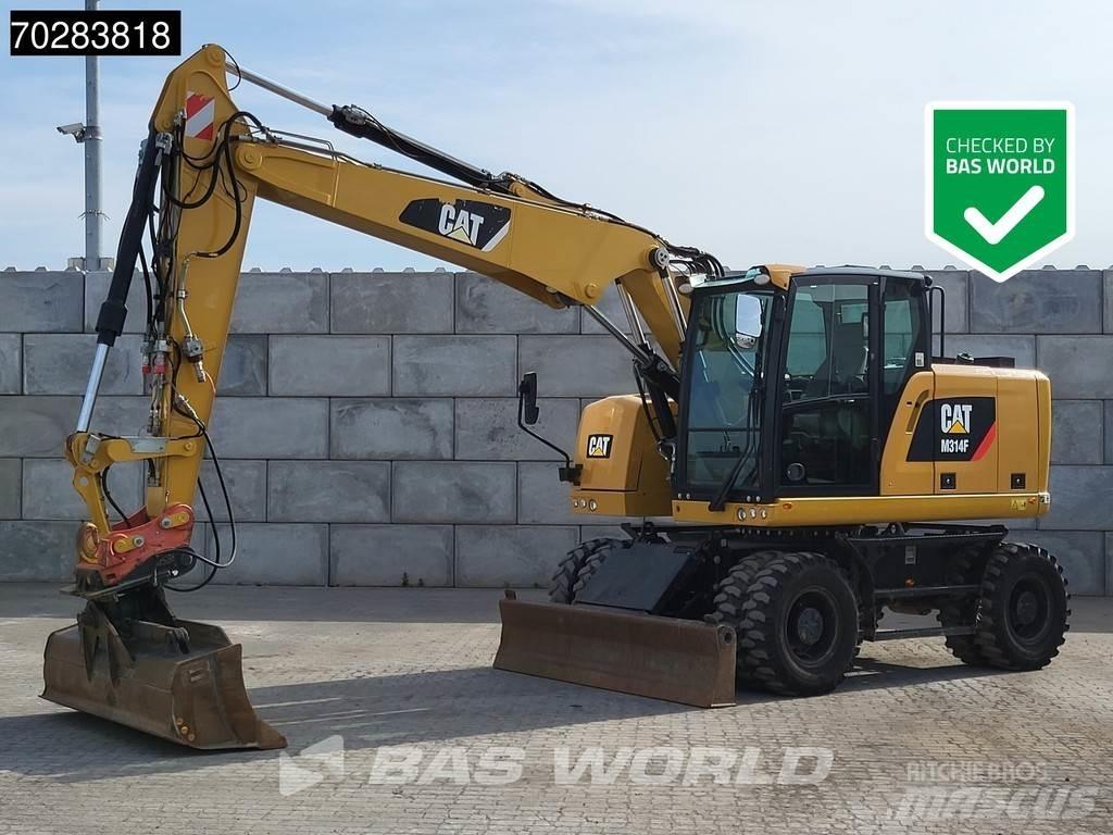 CAT M314 F Gumikerekes kotrók